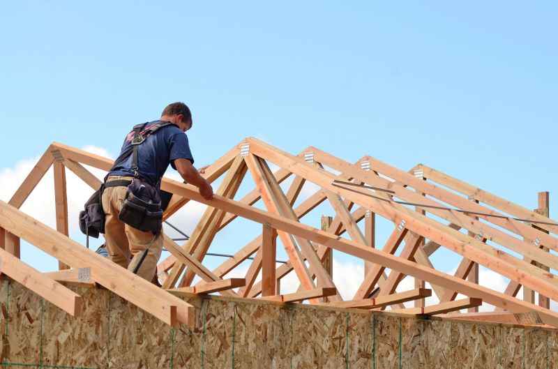 A Frame Roof Installation in Selbyville, DE