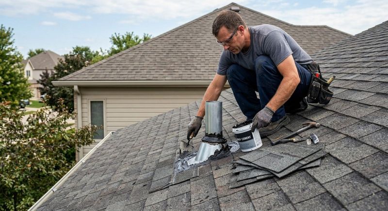 A Frame Roof Repair in Selbyville, DE
