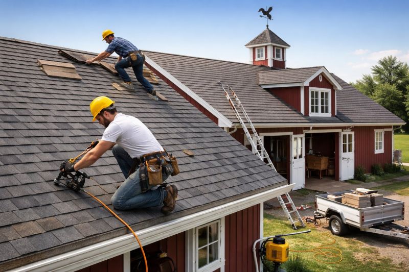 Our team working on Roofing Service projects in Selbyville, DE