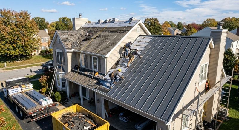 Aluminum Roof Replacement in Dewey Beach, DE