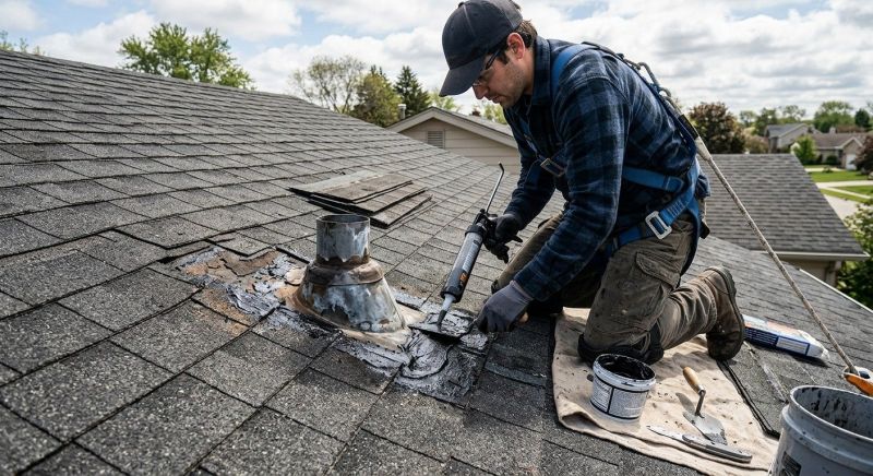 Asphalt Roof Leak Repair in Fenwick Island, DE