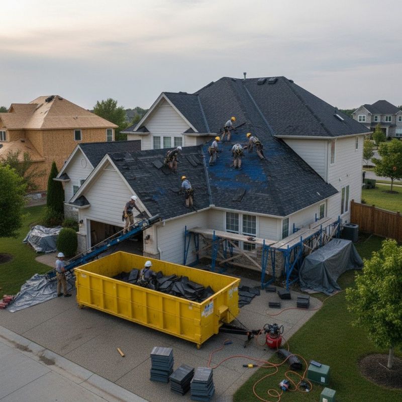Asphalt Roof Replacement in Ellendale, DE