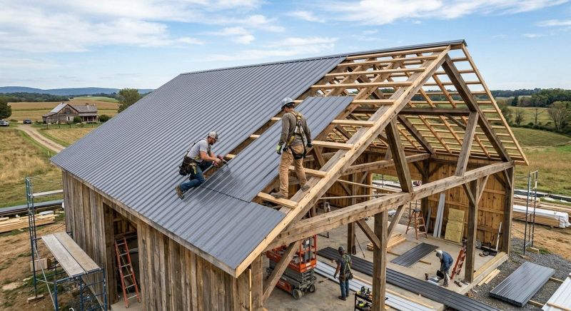 Barn Roof Construction in Selbyville, DE