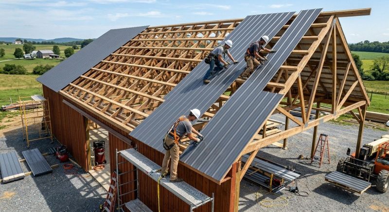 Barn Roof Construction in Selbyville, DE