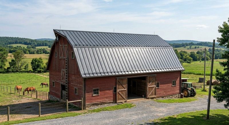 Barn Roof Replacement in Laurel, DE