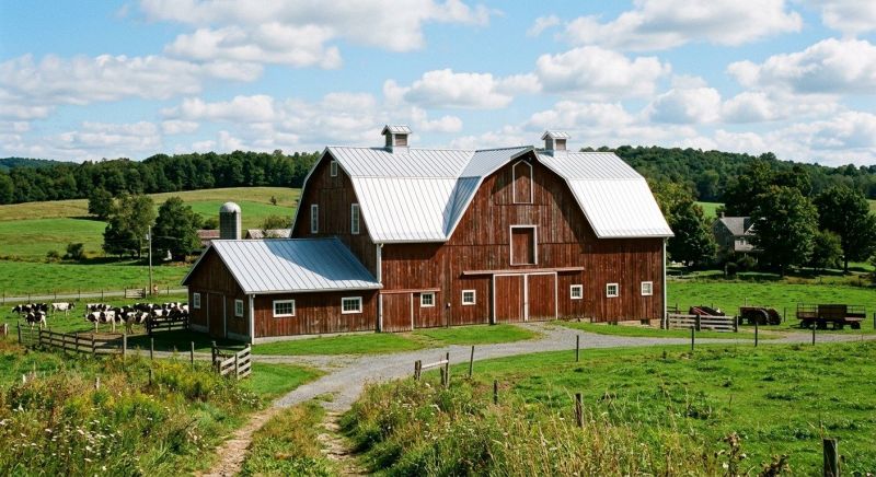 Barn Roof Replacement in Ocean View, DE