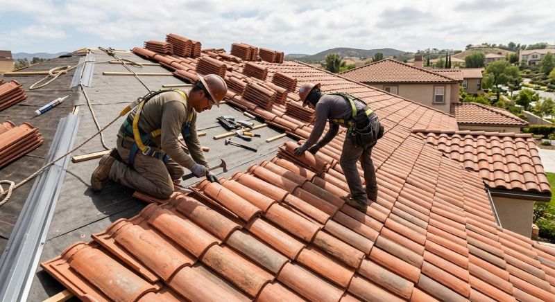 Barrel Tile Roof Installation in Selbyville, DE