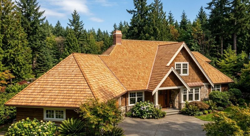Cedar Roof Installation in Bethany Beach, DE