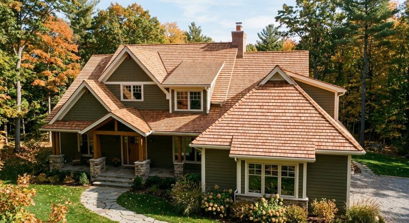 Cedar Roof Installation in Bethany Beach, DE