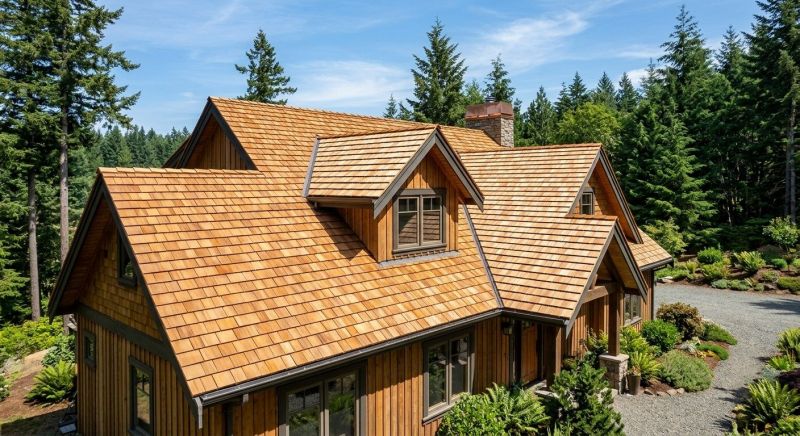 Cedar Roof Installation in Ocean City, MD