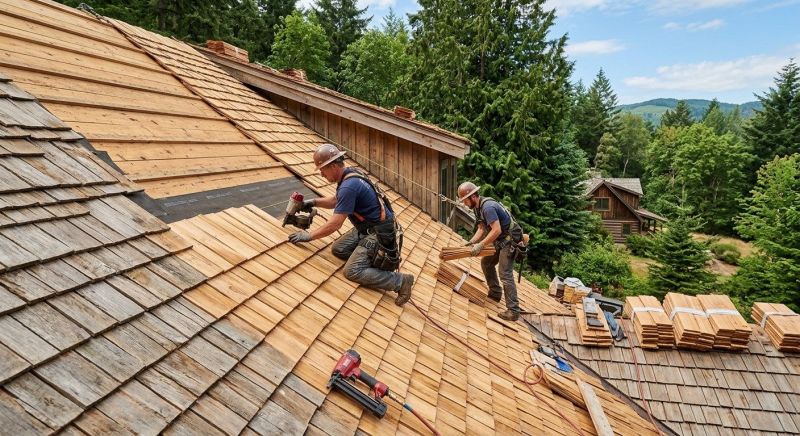Cedar Shake Roof Construction in Selbyville, DE