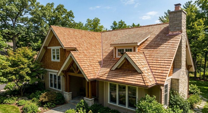 Cedar Shake Roof Construction in Parsonsburg, MD