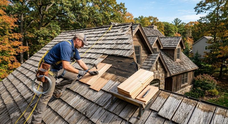 Cedar Shingles Repair in Georgetown, DE