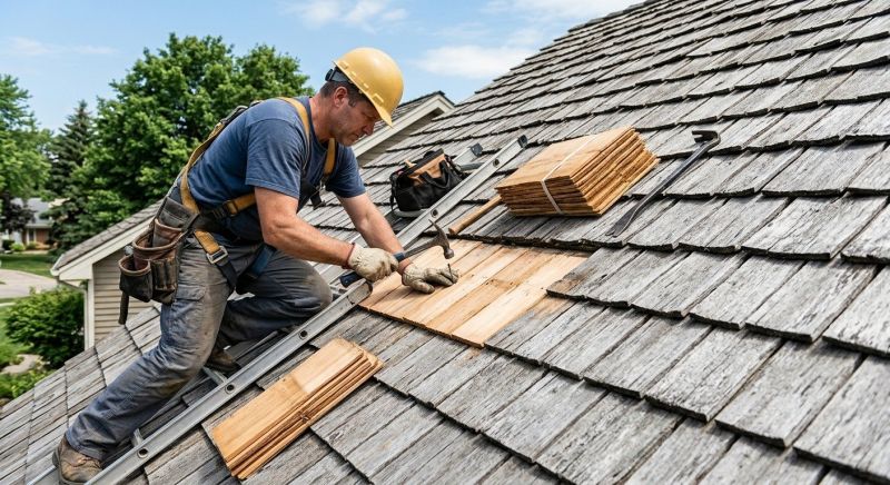 Cedar Shingles Repair in Millsboro, DE