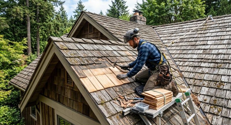 Cedar Shingles Repair in Milton, DE