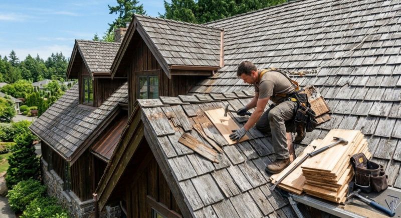 Cedar Shingles Repair in Salisbury, MD