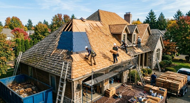 Cedar Shingles Replacement in Milton, DE