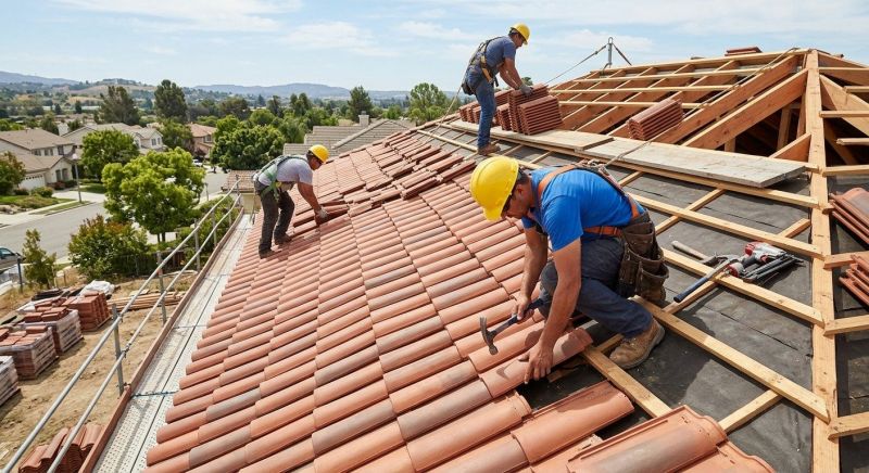 Clay Roof Installation in Ocean City, MD