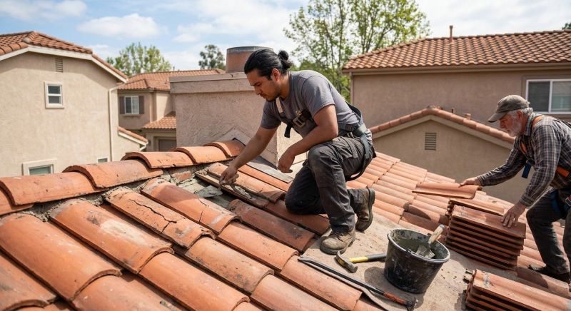 Clay Roof Leak Repair in Selbyville, DE