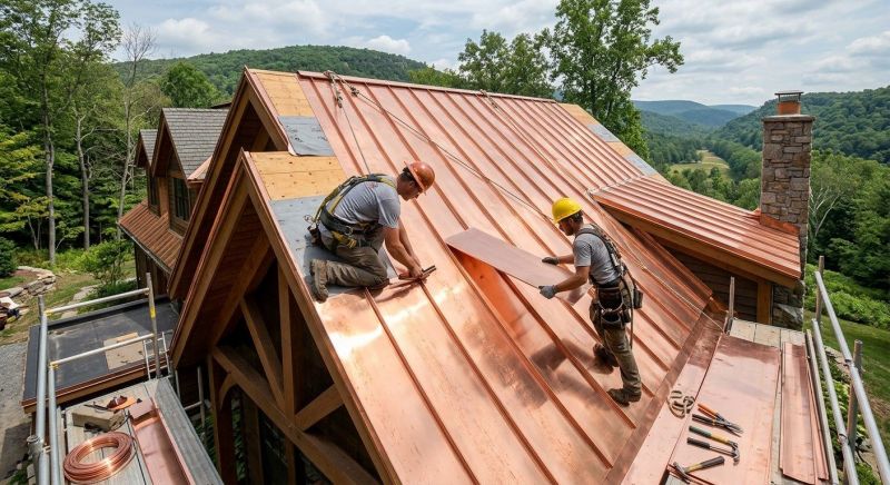 Copper Roof Installation in Selbyville, DE