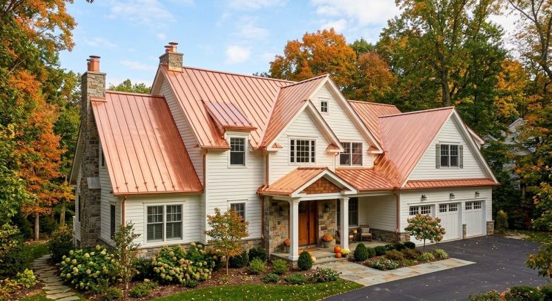 Copper Roof Replacement in Selbyville, DE