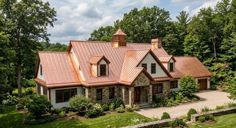 Copper Roof Replacement in Selbyville, DE