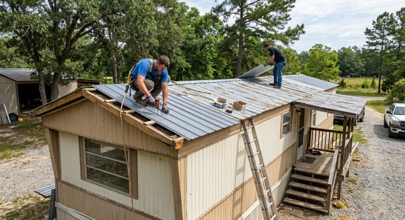 Corrugated Roof Repair in Bethany Beach, DE