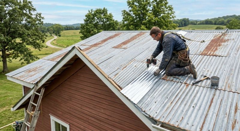 Corrugated Roof Repair in Lewes, DE