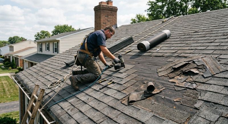 Damaged Roof Repair in Lewes, DE