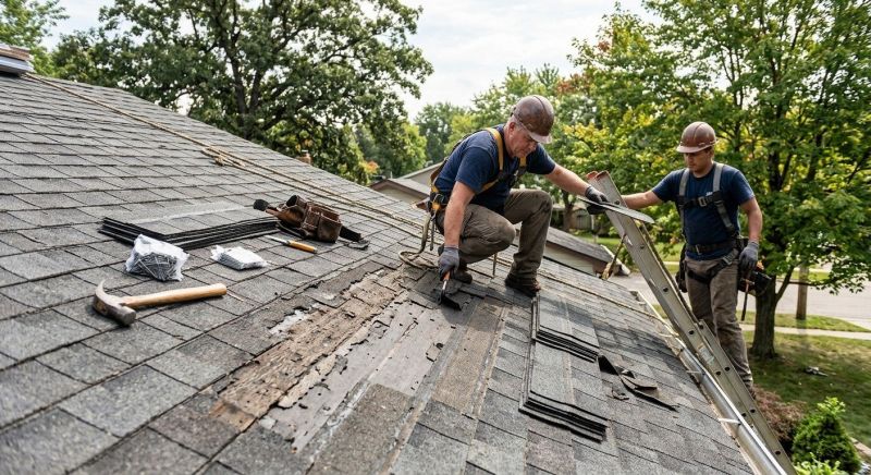 Damaged Roof Repair in Millsboro, DE