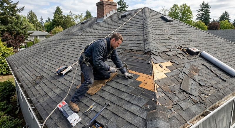 Damaged Roof Repair in Worcester County, MD