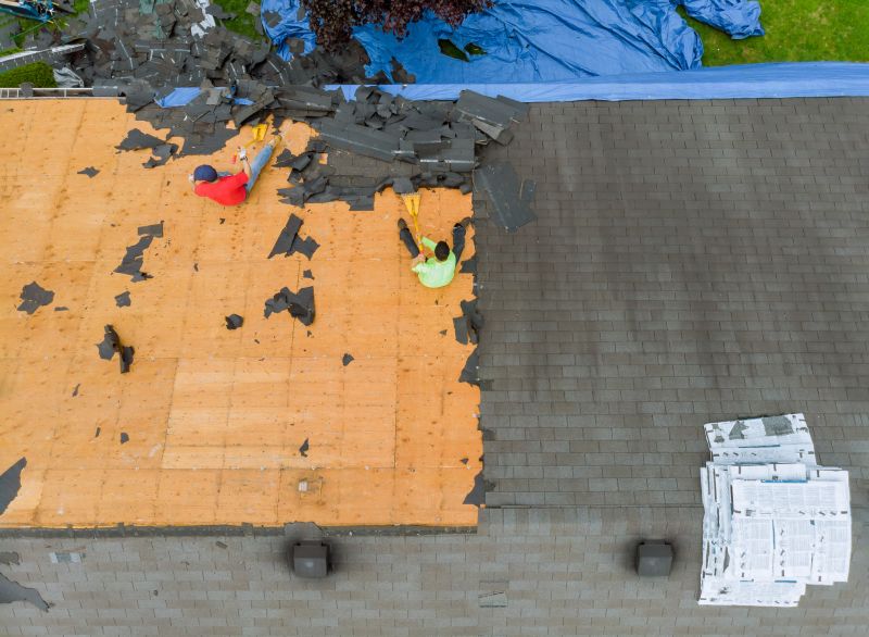 Damaged Roof Replacement in Laurel, DE