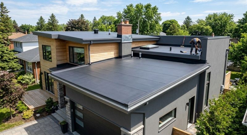 Epdm Roof Installation in Ocean City, MD
