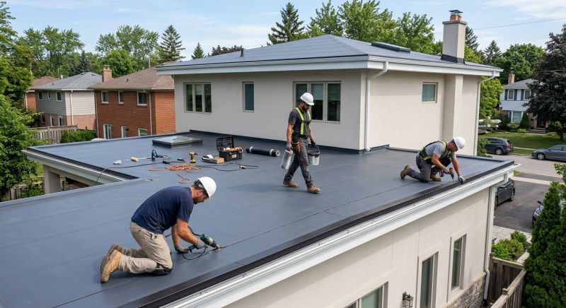 Epdm Roof Installation in Parsonsburg, MD