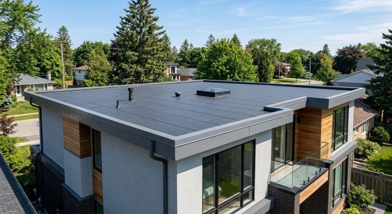 Flat Roof Installation in Milton, DE
