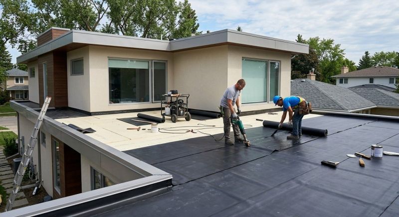 Flat Roof Installation in Ocean City, MD
