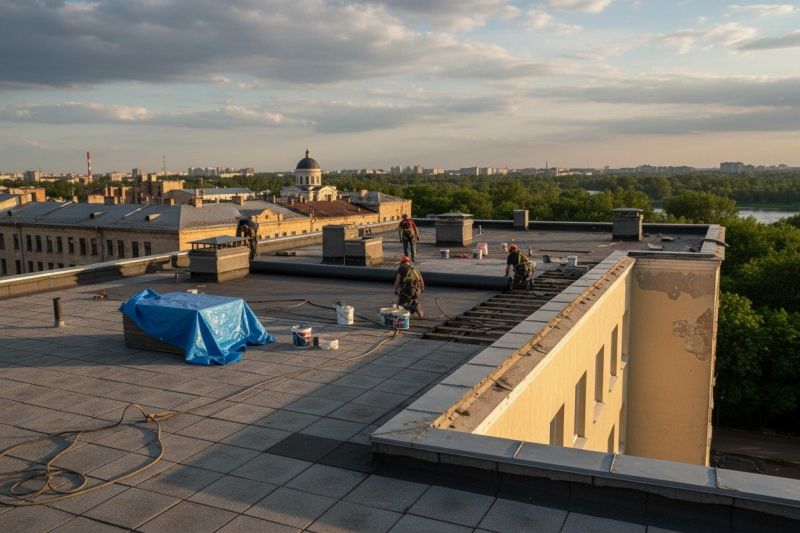 Flat Roof Replacement in Delmar, DE