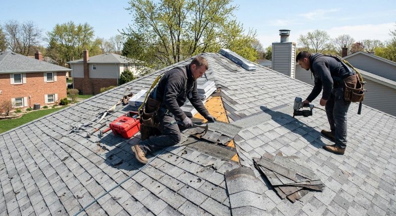 House Roof Repair in Ocean View, DE