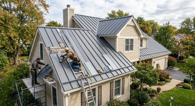 Metal Roof Repair in Laurel, DE