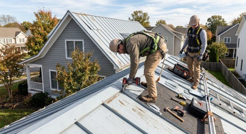 Metal Roof Repair in Lewes, DE