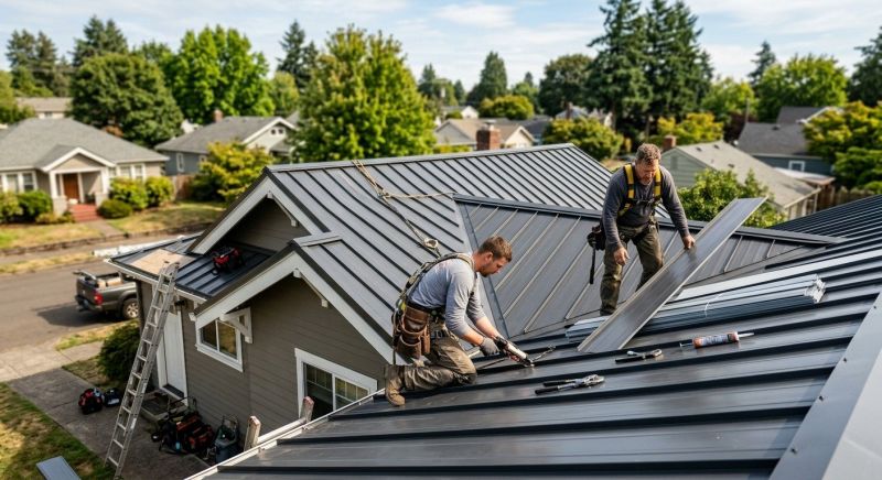 Metal Roof Repair in Parsonsburg, MD