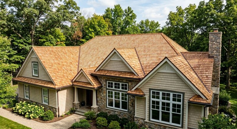 Natural Wood Roof Installation in Selbyville, DE