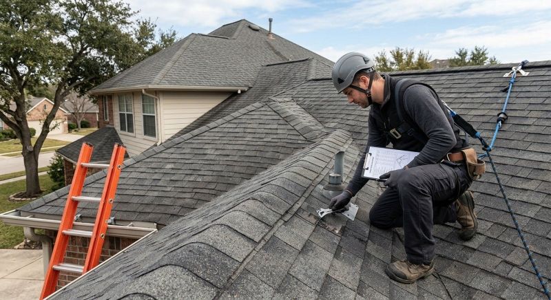 Roof Damage Inspection in Georgetown, DE
