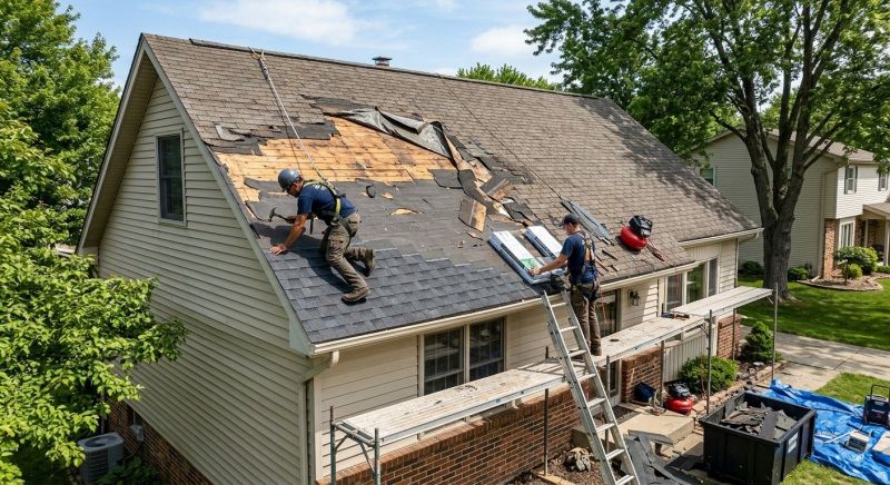Roof Damage Repair in Delmar, DE