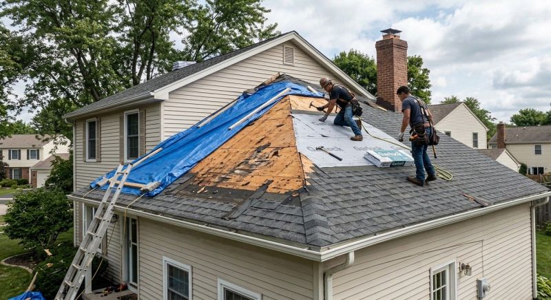 Roof Damage Repair in Georgetown, DE