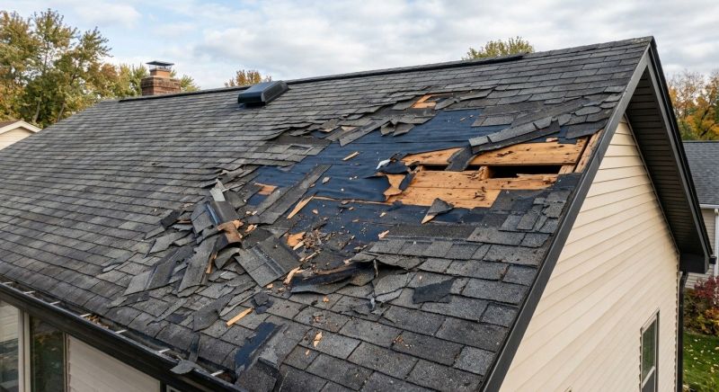 Roof Damage Repair in Laurel, DE