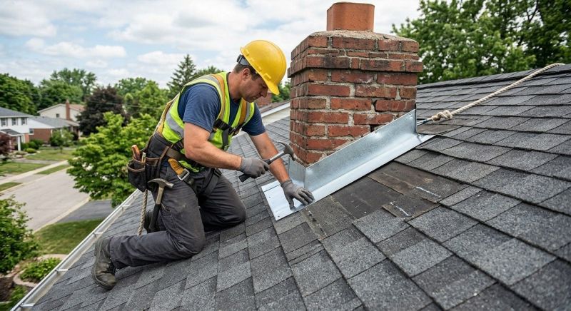 Roof Flashing Installation in Salisbury, MD