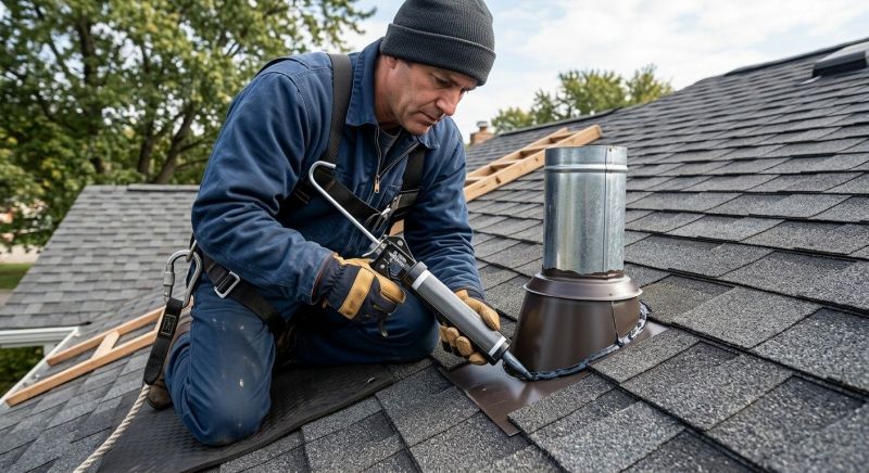 Roof Vent Flashing Repair in Selbyville, DE