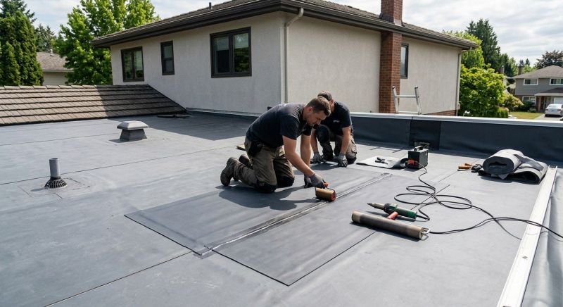 Rubber Roof Repair in Dagsboro, DE