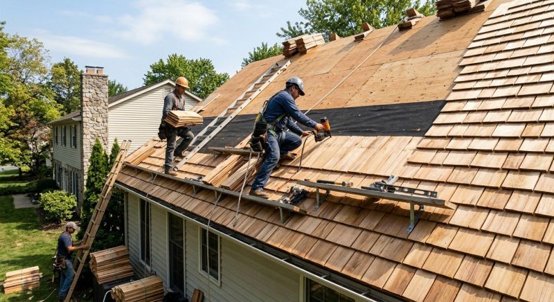 Shake Roof Replacement in Harbeson, DE